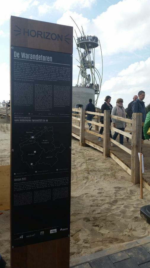 Studio On The Beach With Sea View Middelkerke Exterior foto